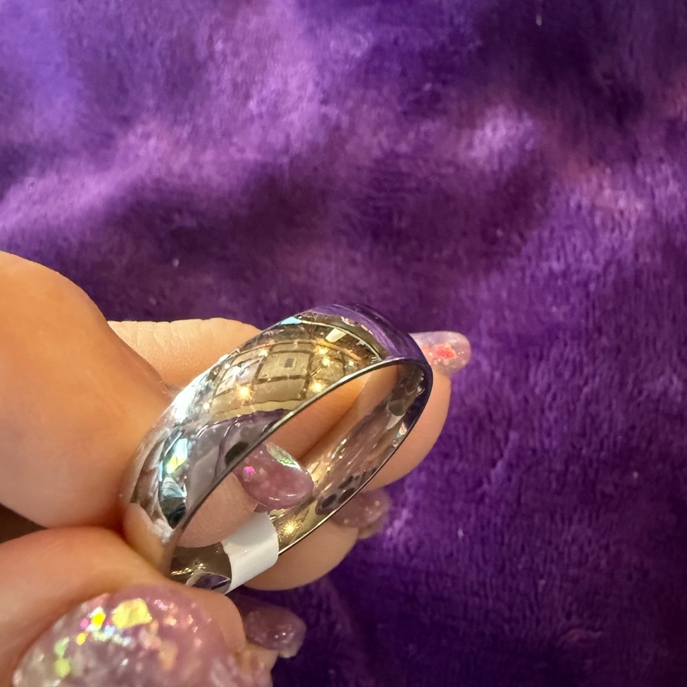 Men’s Stainless Silver Band Ring